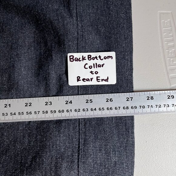 Reigning Champ 100% Merino Wool 1/4 Zip Pullover Sweater - Men's Size S - Gray - Picture 9 of 9